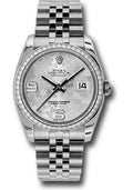 rolex-steel-and-white-gold-datejust-36-watch-52-diamond-bezel-silver-floral-arabic-dial-jubilee-bracelet-116244-sfaj