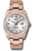 rolex-everose-gold-datejust-36-watch-baguette-diamond-bezel-silver-jublilee-diamond-dial-oyster-bracelet-116285bbr-sjdo