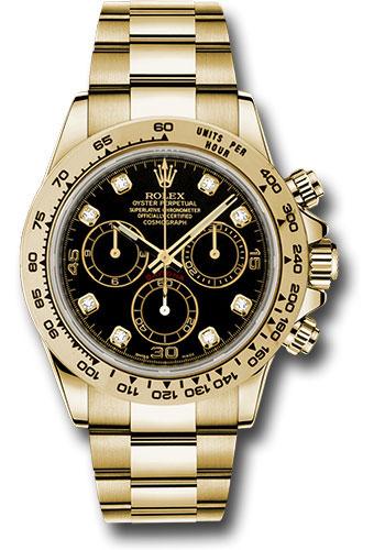 rolex-yellow-gold-cosmograph-daytona-40-watch-black-diamond-dial-116508-bkd