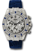 rolex-white-gold-cosmograph-daytona-40-watch-pave-diamond-enamel-roman-dial-blue-leather-strap-116599-12-sa