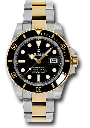 rolex-steel-and-gold-rolesor-submariner-date-watch-black-dial-116613-bk