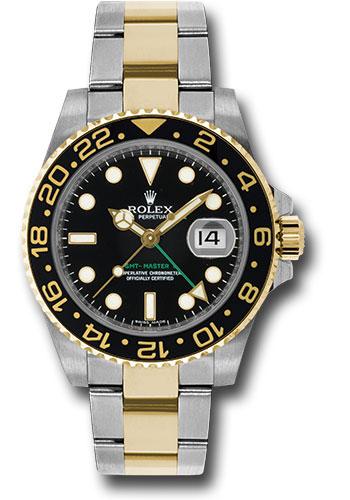 rolex-steel-date-gmt-master-ii-40-watch-black-bezel-black-dial-oyster-bracelet-116713ln