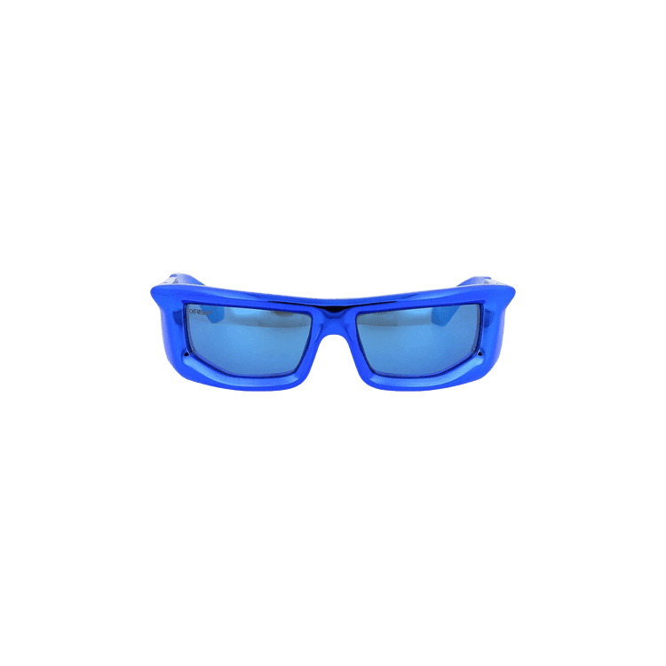 Off-White Volcanite Sunglasses — Blue