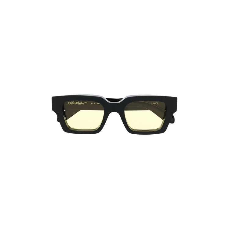 Off-White Virgil Sunglasses — Black – Yellow OERI008C99PLA0021018
