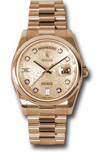rolex-pink-gold-day-date-36-watch-domed-bezel-pink-champagne-jubilee-diamond-dial-president-bracelet-118205-chjdp