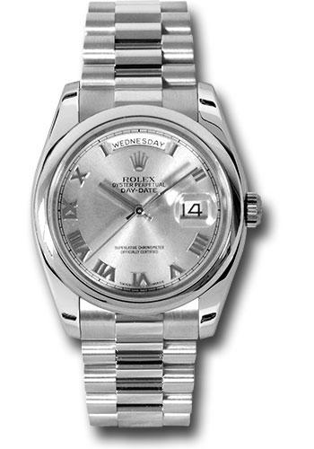 rolex-platinum-day-date-36-watch-domed-bezel-rhodium-roman-dial-president-bracelet-118206-grp