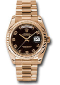 rolex-pink-gold-day-date-36-watch-fluted-bezel-black-arabic-dial-president-bracelet-118235-bkap