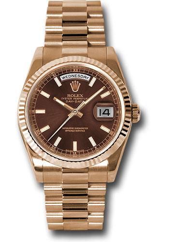 rolex-everose-gold-day-date-36-watch-fluted-bezel-chocolate-index-dial-president-bracelet-118235-choip
