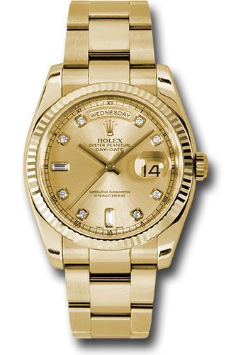 rolex-yellow-gold-day-date-36-watch-fluted-bezel-champagne-diamond-dial-oyster-bracelet-118238-chdo