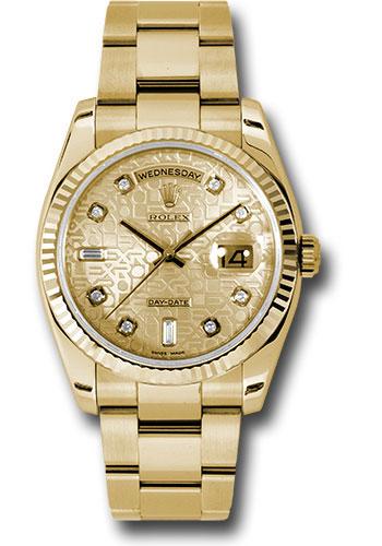 rolex-yellow-gold-day-date-36-watch-fluted-bezel-champagne-jubilee-diamond-dial-oyster-bracelet-118238-chjdo