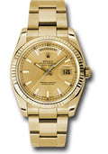 rolex-yellow-gold-day-date-36-watch-fluted-bezel-champagne-index-dial-oyster-bracelet-118238-chso