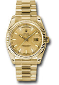 rolex-yellow-gold-day-date-36-watch-fluted-bezel-champagne-index-dial-president-bracelet-118238-chsp