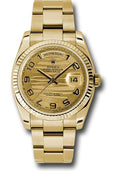 rolex-yellow-gold-day-date-36-watch-fluted-bezel-champagne-wave-arabic-dial-oyster-bracelet-118238-chwao