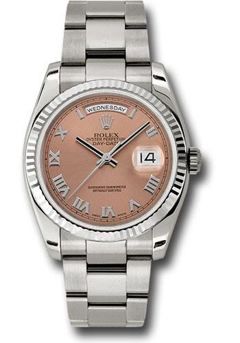 rolex-white-gold-day-date-36-watch-fluted-bezel-copper-roman-dial-oyster-bracelet-118239-cro
