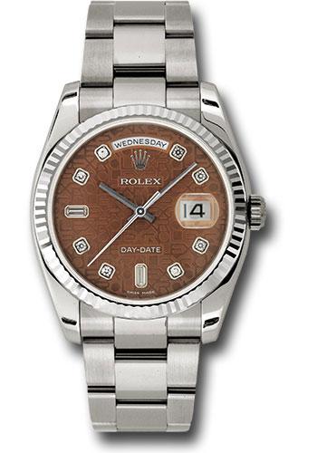 rolex-white-gold-day-date-36-watch-fluted-bezel-havana-brown-jubilee-diamond-dial-oyster-bracelet-118239-hbjdo
