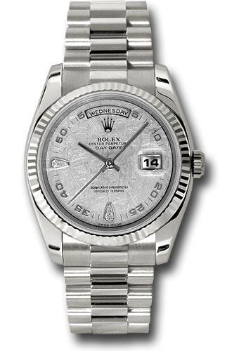 rolex-white-gold-day-date-36-watch-fluted-bezel-meteorite-diamond-dial-president-bracelet-118239-mtadp