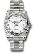 rolex-white-gold-day-date-36-watch-fluted-bezel-white-roman-dial-president-bracelet-118239-wrp
