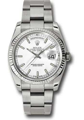 rolex-white-gold-day-date-36-watch-fluted-bezel-white-index-dial-oyster-bracelet-118239-wso