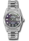 rolex-platinum-day-date-36-watch-domed-bezel-dark-mother-of-pearl-diamond-dial-president-bracelet-118296-dkmdp