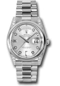 rolex-platinum-day-date-36-watch-domed-bezel-silver-diamond-dial-president-bracelet-118296-sdp