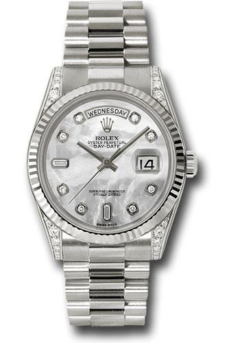 rolex-white-gold-day-date-36-watch-fluted-bezel-mother-of-pearl-diamond-dial-president-bracelet-118339-mdp