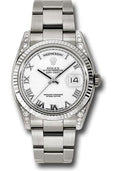 rolex-white-gold-day-date-36-watch-fluted-bezel-white-roman-dial-oyster-bracelet-118339-wro