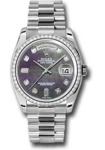 rolex-platinum-day-date-36-watch-bezel-dark-mother-of-pearl-diamond-dial-president-bracelet-118346-dkmdp