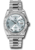 rolex-platinum-day-date-36-watch-bezel-glacier-blue-roman-dial-president-bracelet-118366-glarp
