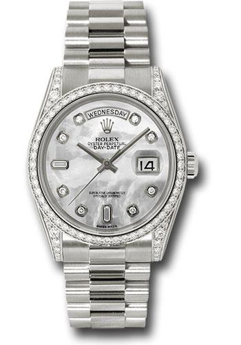 rolex-white-gold-day-date-36-watch-bezel-mother-of-pearl-diamond-dial-president-bracelet-118389-mdp