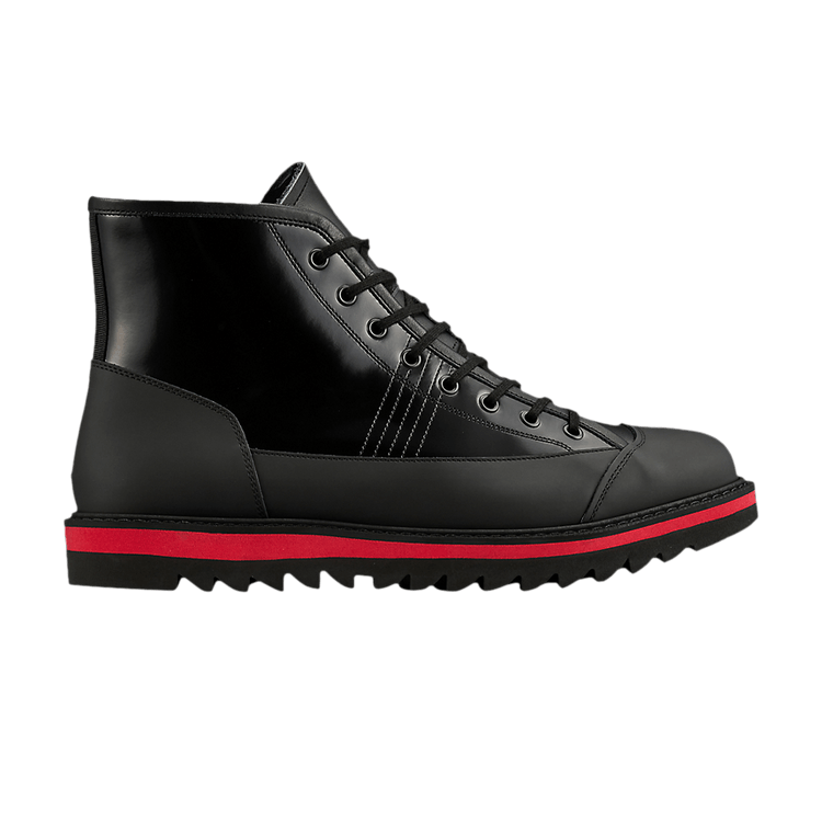 Onitsuka Tiger Blucher MT "Black Classic Red" sneakers