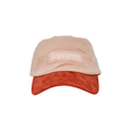 Supreme Suede Visor Camp Cap 'Peach'