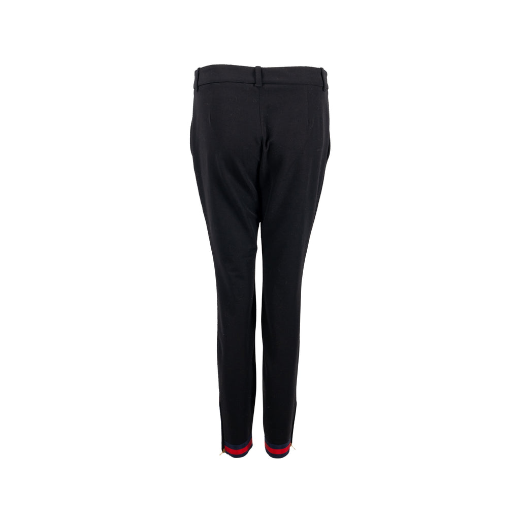 gucci-size-40-zip-finished-web-pants-cotton-polyamide-black