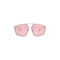 Gucci Aviator Sunglasses — Pink – Gold GG0437SA 30006514 004