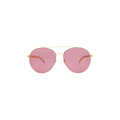 Gucci Round Frame Sunglasses — Gold – Red GG0725S 30008880 003