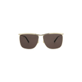 Gucci Square Frame Sunglasses — Gold
