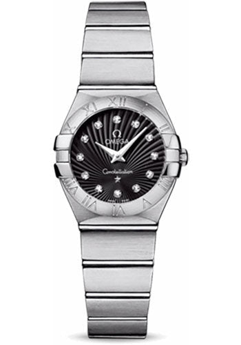 omega-ladies-constellation-quartz-watch-24-mm-brushed-steel-case-black-diamond-dial-123-10-24-60-51-001