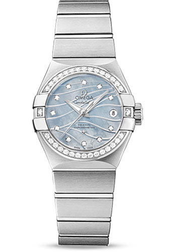 omega-constellation-co-axial-watch-27-mm-steel-case-diamond-set-steel-bezel-blue-mother-of-pearl-dial-123-15-27-20-57-001