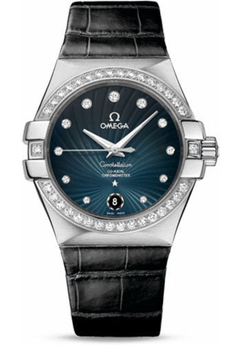 omega-ladies-constellation-chronometer-watch-35-mm-brushed-steel-case-diamond-bezel-blue-diamond-dial-black-leather-strap-123-18-35-20-56-001