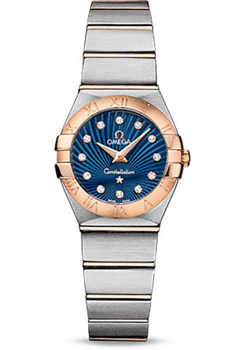 omega-ladies-constellation-quartz-watch-24-mm-brushed-steel-and-red-gold-case-blue-supernova-diamond-dial-123-20-24-60-53-001