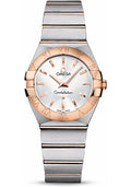 omega-ladies-constellation-quartz-watch-27-mm-brushed-steel-and-red-gold-case-silver-dial-123-20-27-60-02-001