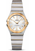 omega-ladies-constellation-quartz-watch-27-mm-brushed-steel-and-yellow-gold-case-silver-dial-123-20-27-60-02-002