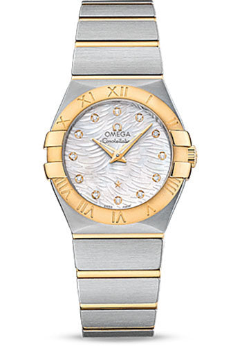 omega-constellation-quartz-watch-27-mm-steel-case-yellow-gold-bezel-mother-of-pearl-diamond-dial-123-20-27-60-55-008