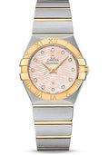 omega-constellation-quartz-watch-27-mm-steel-case-18k-yellow-gold-bezel-pink-mother-of-pearl-diamond-dial-123-20-27-60-57-005
