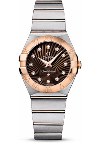 omega-ladies-constellation-quartz-watch-27-mm-brushed-steel-and-red-gold-case-brown-diamond-dial-123-20-27-60-63-001
