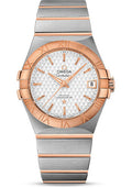 omega-constellation-co-axial-watch-35-mm-steel-case-red-gold-bezel-silver-dial-red-gold-bracelet-123-20-35-20-02-005