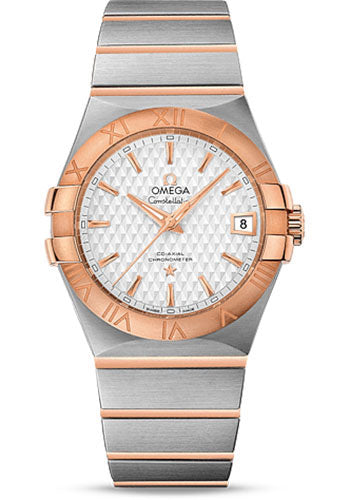 omega-constellation-co-axial-watch-35-mm-steel-case-red-gold-bezel-silver-dial-red-gold-bracelet-123-20-35-20-02-005