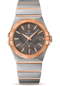 omega-constellation-co-axial-watch-35-mm-steel-case-18k-red-gold-bezel-grey-dial-123-20-35-20-06-002