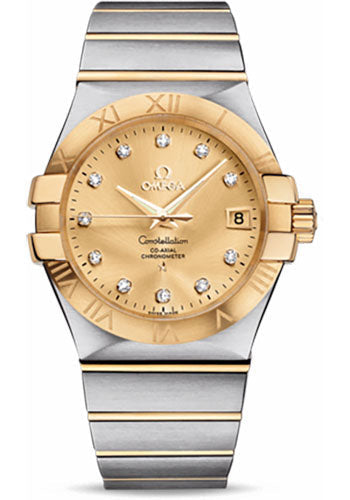 omega-gents-constellation-chronometer-watch-35-mm-brushed-steel-and-yellow-gold-case-champagne-diamond-dial-123-20-35-20-58-001