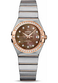 omega-ladies-constellation-chronometer-watch-27-mm-brushed-steel-and-red-gold-case-diamond-bezel-dark-mother-of-pearl-diamond-dial-123-25-27-20-57-001