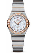omega-ladies-constellation-quartz-watch-27-mm-brushed-steel-and-red-gold-case-diamond-bezel-mother-of-pearl-diamond-dial-123-25-27-60-55-001